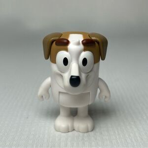 Bluey Friend Jack Russell White Brown Dog School Mate Replacement Figure
